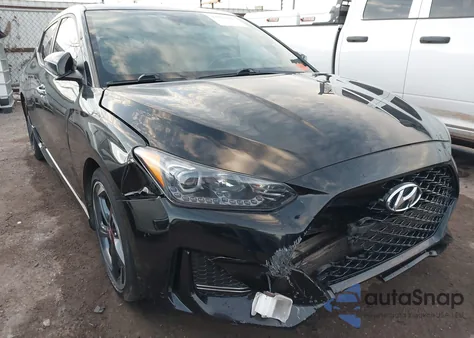 2020 Hyundai Veloster Turbo из США, поврежденный, VIN KMHTH6AB6LU023008